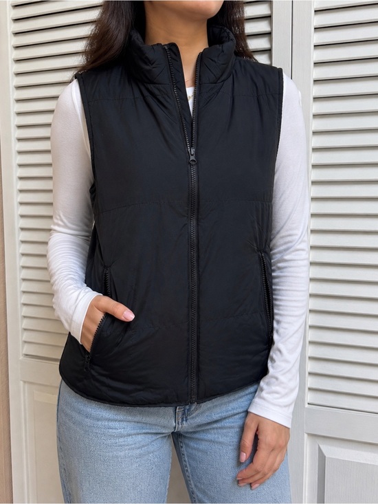 Maurices Jackets & Blazers - Maurices Black Quilted Puffer Vest - Women's